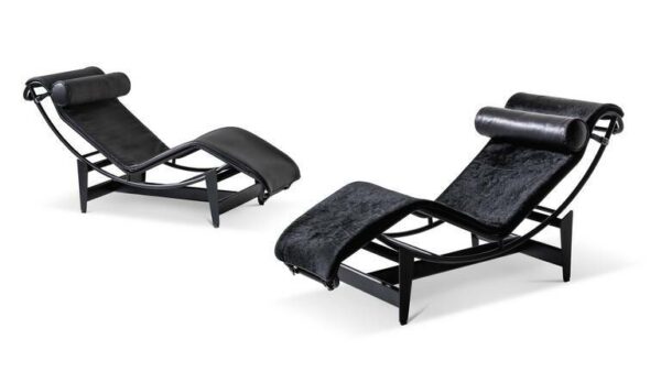 Шезлонг 4 CHAISE LONGUE À REGLAGE CONTINU NOIRE 2