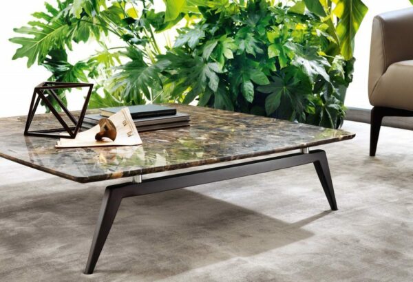 Журнальный столик из мрамора 80*80 3