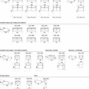 Раскладной диван FELLINI 5
