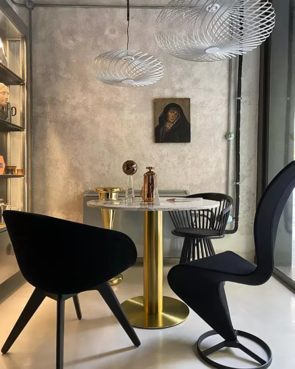 Стол TUBE DINING 600mm 3