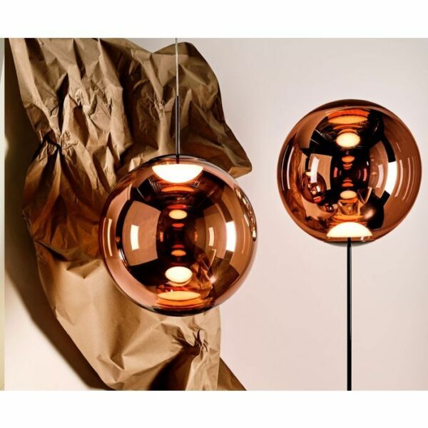 Подвесной светильник GLOBE 25CM LED COPPER 2