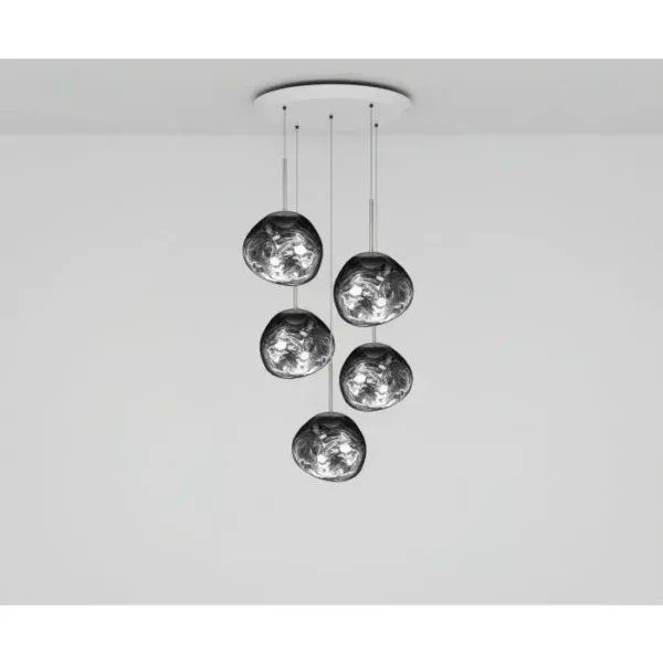 Подвесной светильник MELT MINI CHROME PENDANT SYSTEM 1