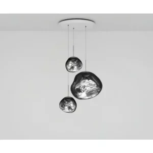 Подвесной светильник MELT CHROME TRIO PENDANT SYSTEM 1