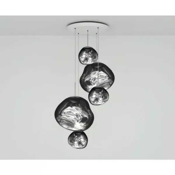 Подвесной светильник MELT CHROME LARGE PENDANT SYSTEM 1