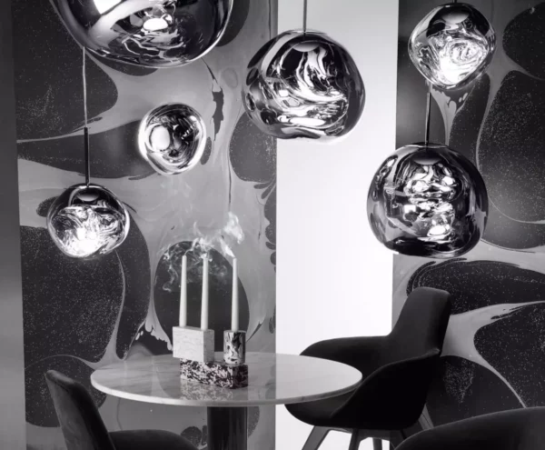 Подвесной светильник MELT CHROME TRIO PENDANT SYSTEM 5