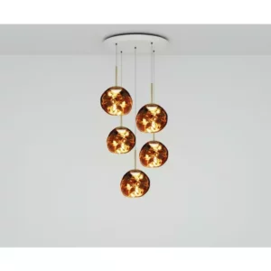 Подвесной светильник MELT MINI GOLD PENDANT SYSTEM 1