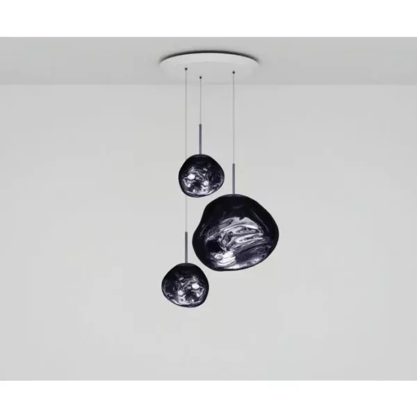 Подвесной светильник MELT SMOKE TRIO PENDANT SYSTEM 1
