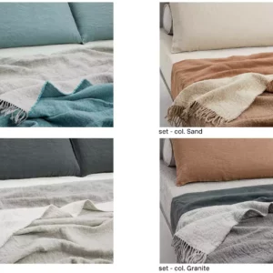Текстильная коллекция Plain Collection Bed Linen & Plaid 7
