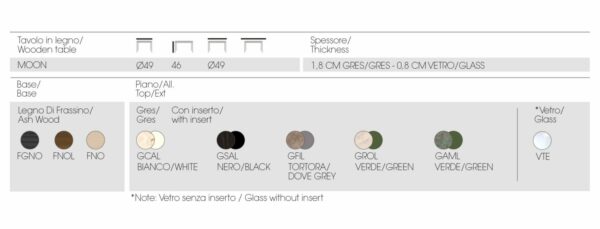 Журнальный столик Moon 4