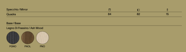 Зеркало Quadra 4