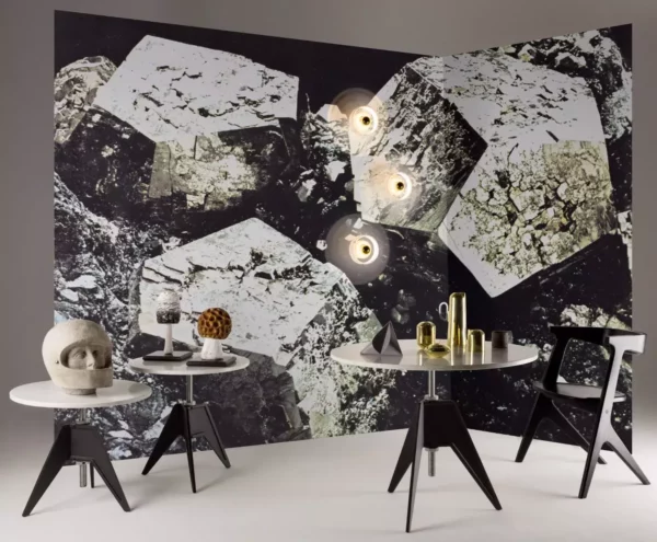 Приставной столик SCREW WHITE side tabble 600mm 3