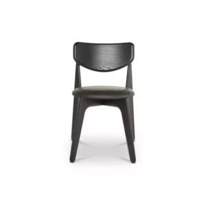 Стул SLAB Black upholstered 2