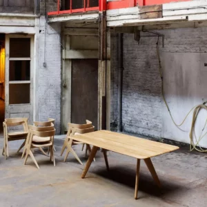 Стол SLAB NATURAL 2.4m 8