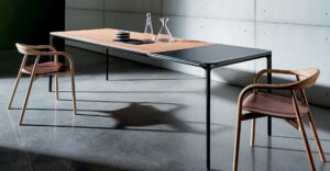 Итальянский Раскладной Стол SLIM  140см 11