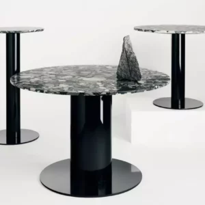 Стол TUBE DINING BLACK BASE 3