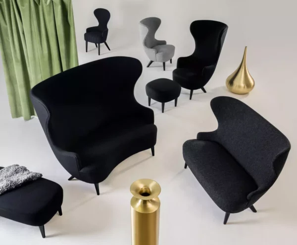 Кресло WINGBACK Black 2 8