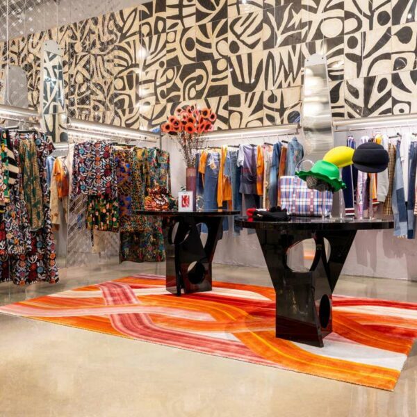 Ковер WAVE RED RECTANGULAR 4