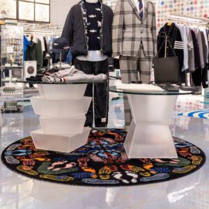 Ковер LET"S DENCE HUMAN DARK ROUND 2