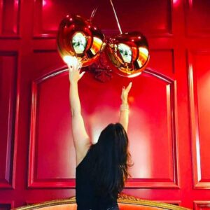 Настольная лампа CHERRY METAL 4