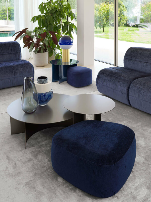 Журнальный Столик PIERRE от Flou T033 Silver Oxide 13