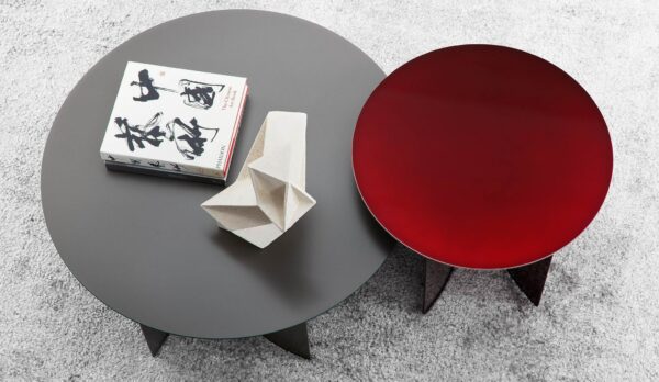 Журнальный Столик PIERRE от Flou T033 Silver Oxide 10