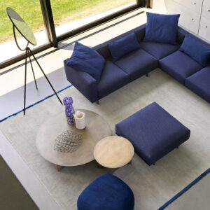 Журнальный Столик PIERRE от Flou T033 Silver Oxide 14