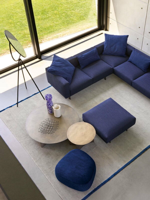 Журнальный Столик PIERRE от Flou T033 Silver Oxide 14