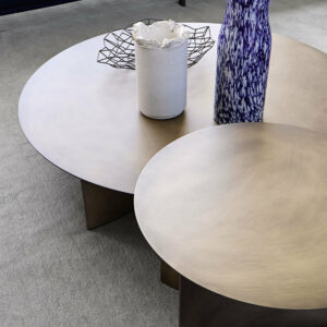 Журнальный Столик PIERRE от Flou T033 Silver Oxide 15