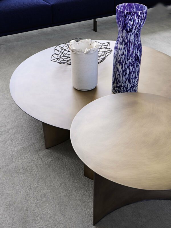 Журнальный Столик PIERRE от Flou T033 Silver Oxide 15