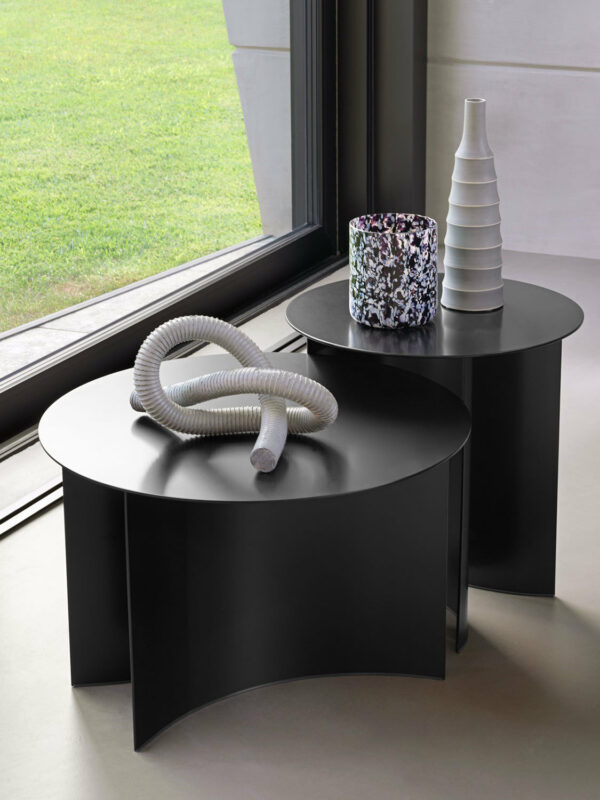 Журнальный Столик PIERRE от Flou T033 Silver Oxide 18