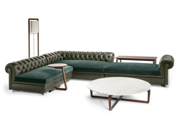 Приставной столик FEDELIO small elliptical 9