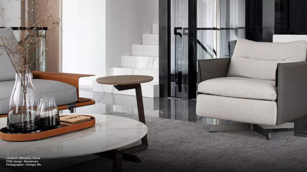 Приставной столик FEDELIO small elliptical 10