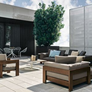 Итальянский диван Alison Iroko Outdoor 8