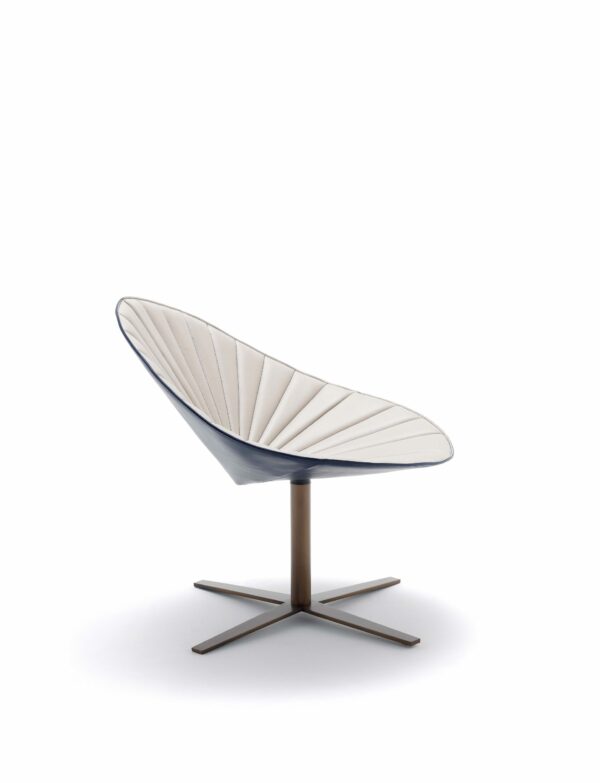 Итальянский стул FIORILE LOUNGE PLISSE' BC 3