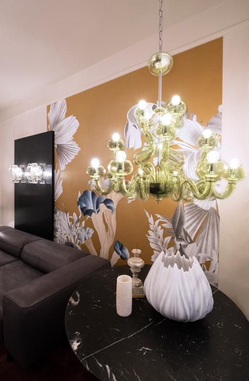 Итальянская люстра Bissa Boba 2