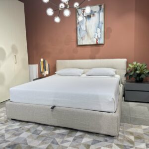 Итальянская двуспальная кровать CUT с подъемным механизмом под матрас 180*200 в наличии