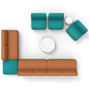 Итальянский диван Sonora от Gulio Marelli