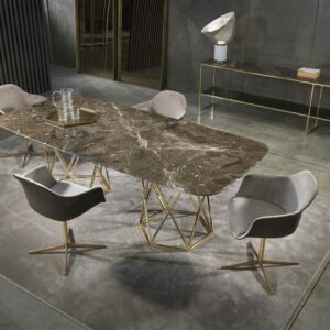 Итальянский стул Chia Wooden Base от Giulio Marelli