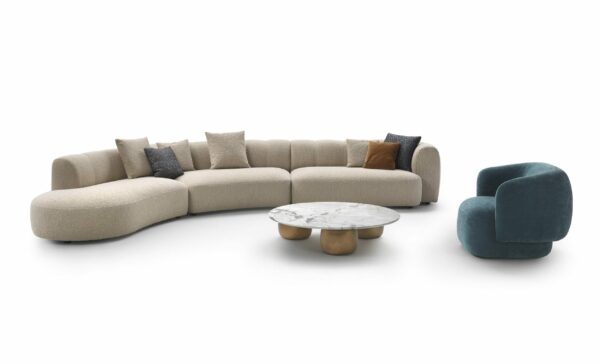 Итальянское кресло Milo Armchair от Giulio Marelli