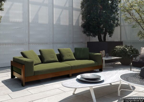 Итальянский диван Alison Iroko Outdoor 3