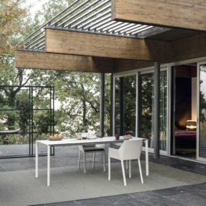 Итальянский стол Maki slatted 16