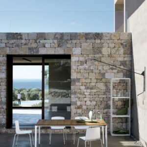 Итальянский стол Maki slatted 7