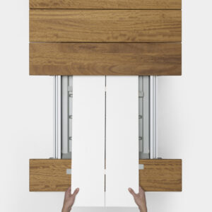 Итальянский стол Maki slatted 5