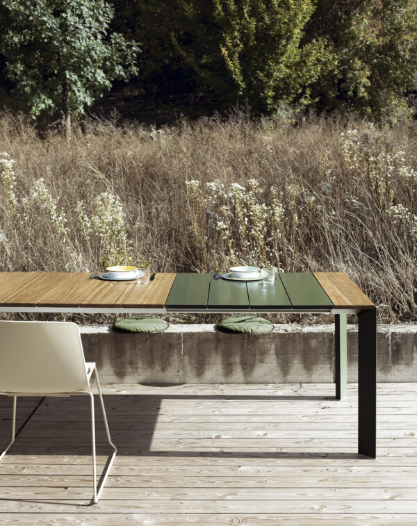 Итальянский стол Nori slatted 5