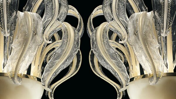 Итальянская настенная лампа Piume 2