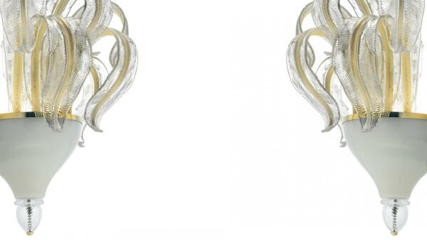 Итальянская настенная лампа Piume от Barovier&Toso