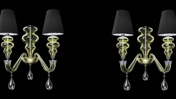 Итальянская настенная лампа Ran Round 2