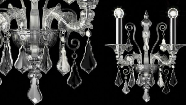 Итальянская настенная лампа Riyadh 2