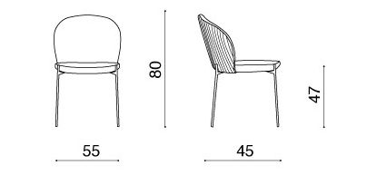 Итальянский стул Meggie от Capodarte