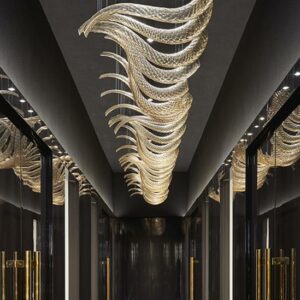 Итальянский подвесной светильник Swing от Barovier&Toso